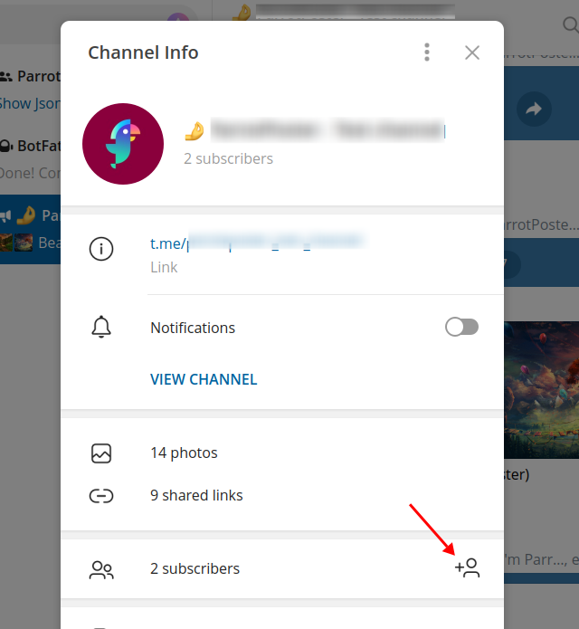 Channel info